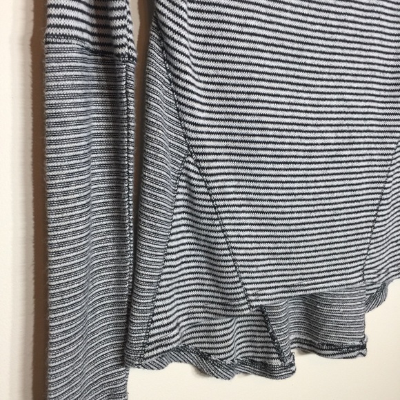 Soft Striped Cowl Neck Sweater - Picture 2 of 5